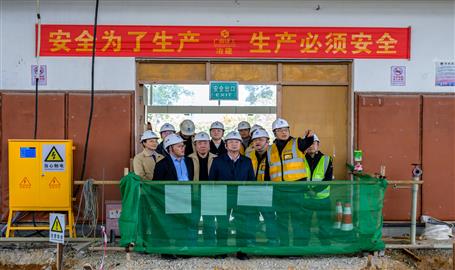 覃振華到第七分公司項目開展2026年第一季度暨春節(jié)后復(fù)工復(fù)產(chǎn)安全生產(chǎn)質(zhì)量綜合大檢查